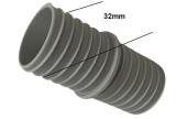 Σύνδεσμος σπιράλ σωλήνα σκούπας Φ32mm για σύνδεση δύο σωλήνων 3D printed